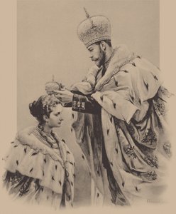 Die Krönung der Kaiserin Alexandra Fjodorowna, 1899