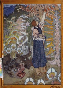 Ein Märchen (Die Schöne und das Biest) von Elena Polenova
