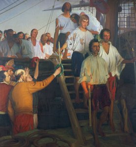 Juan Sebastián Elcano und seine Crew