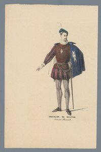 Ritter von Malta, Deutsches Kostüm von Elias Spanier