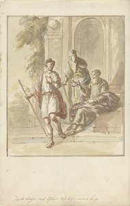 Jakob flieht aus seinem Elternhaus von Elias van Nijmegen