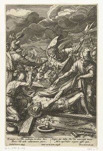 Christus entkleidet von Elias van den Bossche