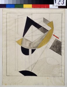 Proun 19 von Eliezer Markowich Lissitzky