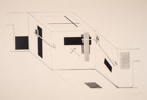 Ohne Titel von Eliezer Markowich Lissitzky