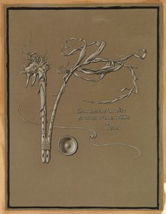 (Illustration für Rubáiyát von Omar Khayyám) Künstlerunterschrift von Elihu Vedder