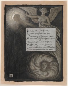 (Illustration für Rubáiyát von Omar Khayyám) Die Antwort der Seele