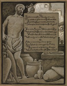 (Illustration für Rubáiyát von Omar Khayyám) Der ungeschickte Topf von Elihu Vedder