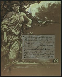 (Illustration für Rubáiyát von Omar Khayyám) Der Weinstock
