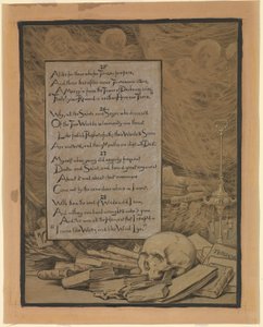 (Illustration für Rubáiyát von Omar Khayyám) Theologie von Elihu Vedder