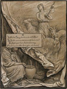 (Illustration für Rubáiyát von Omar Khayyám) Jugend und Alter