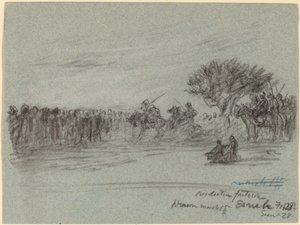 Nilreise, Esneh, Ägypten von Elihu Vedder