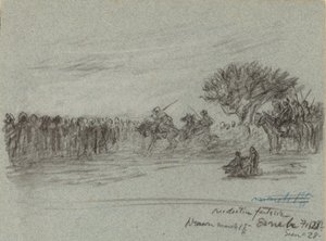 Nilreise, Esneh, Ägypten von Elihu Vedder