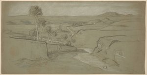 Römische Landschaft von Elihu Vedder
