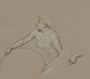 Studien für die Figur des Frühlings