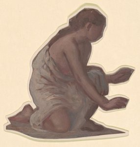 Studie für Griechische Mädchen beim Baden, ca. 1872