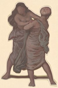 Studie für Griechische Mädchen beim Baden, ca. 1872