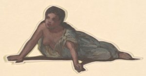 Studie für Griechische Mädchen beim Baden
