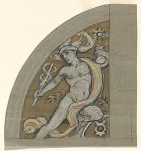 Studie für Merkur von Elihu Vedder