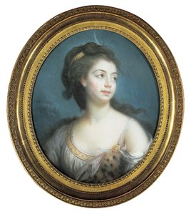 Allegorisches Porträt einer Dame als Diana, 1777 von Elisabeth Louise Vigee Lebrun