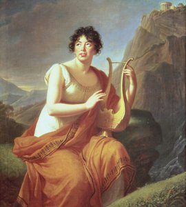Madame de Stael als Corinne von Elisabeth Louise Vigee Lebrun