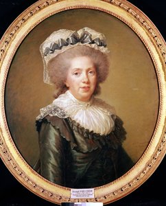 Porträt von Adelaide de France (1732-1800) 1791