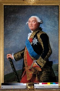 Porträt von Philippe Henri, Marquis de Segur (1724-1801) Marschall von Frankreich von Elisabeth Louise Vigee Lebrun