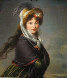 Porträt von Prinzessin Irina Ivanovna Vorontsova, geb. Izmaylova von Elisabeth Louise Vigee Lebrun