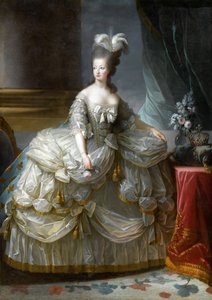 Porträt von Königin Marie Antoinette von Frankreich 1755-1793 von Elisabeth Louise Vigee Lebrun