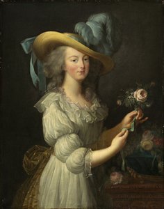 Porträt von Königin Marie Antoinette von Frankreich 1755-1793, nach 1783 von Elisabeth Louise Vigee Lebrun