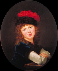 Porträt eines Mädchens von Elisabeth Louise Vigee Lebrun