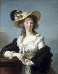 Yolande Martine Gabrielle de Polastron, Herzogin von Polignac von Elisabeth Louise Vigee Lebrun