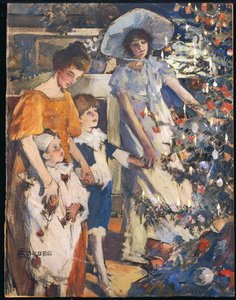 Der Weihnachtsbaum von Elizabeth Adela Stanhope Forbes