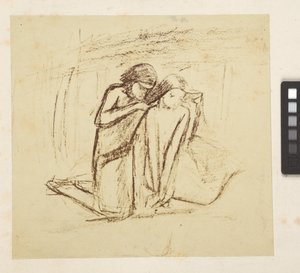Entwürfe und Skizzen von Elisabeth Eleanor Siddal Rossetti