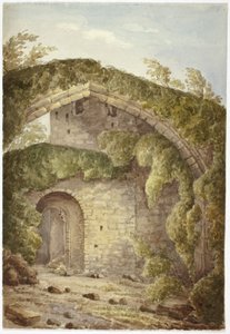 Innenansicht von Conway Castle