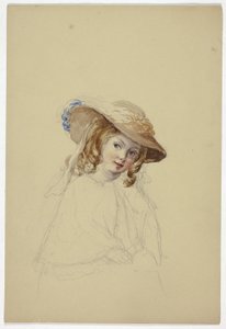 Porträt von Florence Seymour von Elizabeth Murray