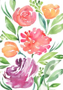 Wildblumen, 2018 von Elizabeth Rider