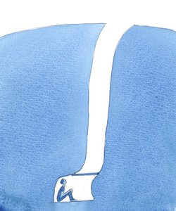 Eine Person, die in Unmoral gefangen ist, um ihre Gelüste zu befriedigen, ist wie ein Mann, der tief in der Erde in einem kleinen Keller mit einer Falltür lebt von Elizabeth Wang