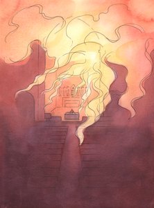 In der Messe ist es, als ob ein loderndes Feuer göttlicher Liebe die Kirche durchdringt - Liebe vom Vater, der uns seinen Sohn bei jeder Messe 