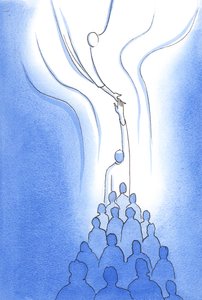 Bei jeder Messe erreichen wir durch das Opfer Christi, unseres Hauptes, den Vater, verbunden miteinander und mit Ihm.