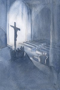 Bei der Messe bringen wir als Dankopfer ein heiliges und lebendiges Opfer dar.