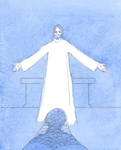 Christus sprach zu mir über alle Menschen in meinem Herzen, die Hilfe brauchen, und über alle meine anderen Anliegen