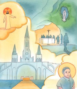 Christus will, dass wir auf die Heiligen achten: auf ihre lebendige Beziehung zu uns, ihre Festtage, Schreine, Reliquien und Statuen