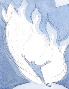 Christi Liebe zum Vater ist wie Feuer, das auf Feuer trifft, an dem wir teilhaben und gereinigt werden von Elizabeth Wang
