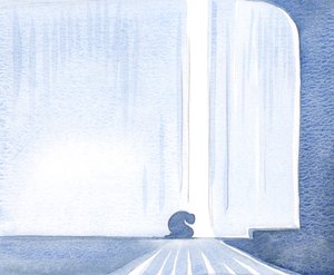 Das Gebet Christi und meines sind eins, in der Stille nach dem Empfang der heiligen Kommunion. Mein Schutzengel steht neben mir Wache