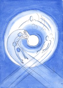 Von Ewigkeit her entspringt der Sohn Gottes, der von Maria geboren wurde, aus der glühenden Liebe des Herzens des Vaters, in der Kraft des Heiligen Geistes von Elizabeth Wang