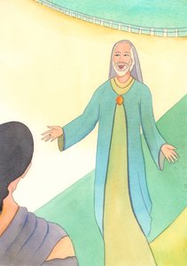 Gott der Vater schaut mit unendlicher Güte zu, wann immer eine Person, die in der Tugend versagt hat, dann bereut