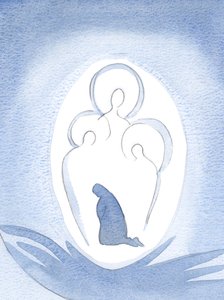 Gott, die Heilige Dreifaltigkeit, ist im Inneren der Seele eines Menschen, der Ihm erlaubt, in jedem Detail des Lebens zu herrschen, 2000