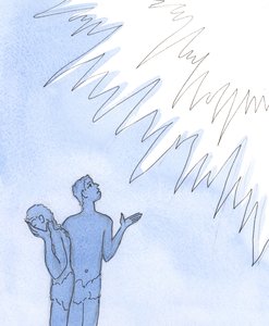 Gottes Liebe hört niemals auf, uns gegenüber, so wie sie gegenüber unseren ersten Eltern bei der Ursünde niemals aufhörte