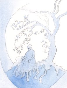 Ich sah eine Laube aus Blättern in der Seele. Er sagte, dass sie durch all die Herzschmerzen, die ich akzeptiert hatte, und durch meine Gebete vorbereitet worden war
