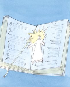 Jesus Christus wird uns durch sein heiliges Wort offenbart, wann immer wir die Heiligen Schriften lesen oder sie bei der Messe verkündet werden. Durch ihn kommen wir zum Vater